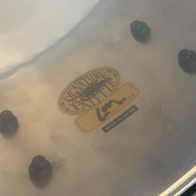 Tama LU1465 6.5x14" Lars Ulrich Signature Snare Drum - Diamond Plate Steel image 14