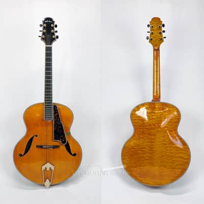 Bill Moll Custom 18" F-Hole Archtop - Last One Built by Bill @ LA Guitar Sales image 2