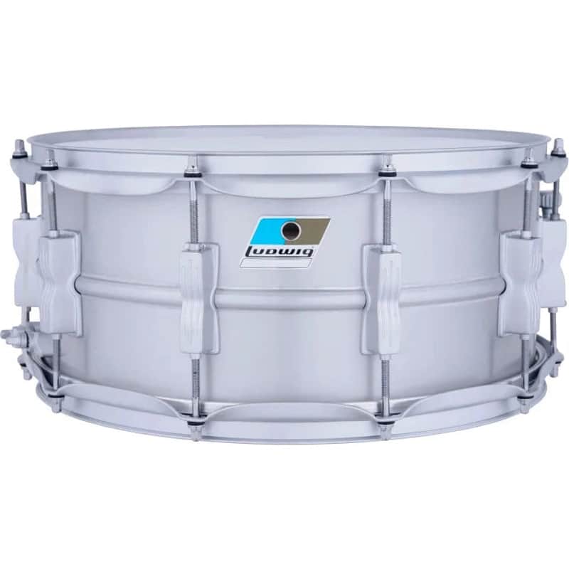 Ludwig Acrolite Limited Edition Snare Drum 14x6.5 w/Satin Chrome Hardware image 1