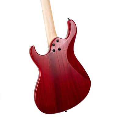 Cort G100 HH G Series Double Cutaway Electric Guitar - Open Pore Black Cherry (G100HHOPBC-U) image 4