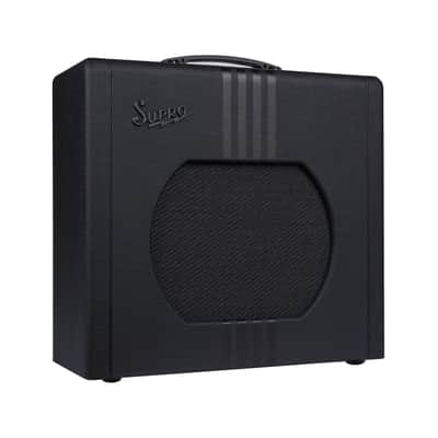 Supro Delta King 12 Black/Black 12" Speaker All Tube Tone image 3