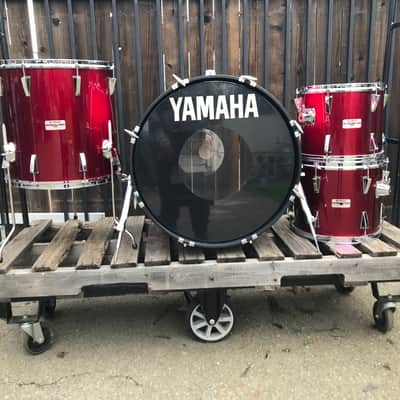 Yamaha Stage 5000 Series Drum Set 80’s (MIJ)Beech & Mahogany Shells image 19