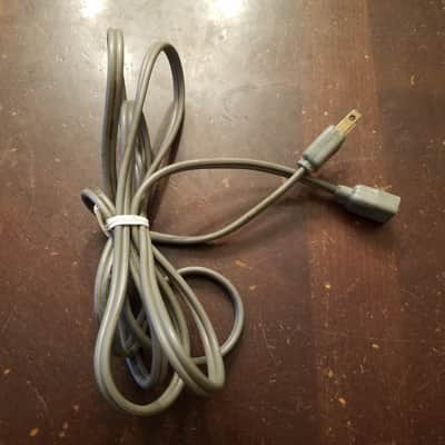 One (1) Weird Wide Electric Disconnect Plug Power Cord Cable Non-polarized Rectangle 1961 image 5