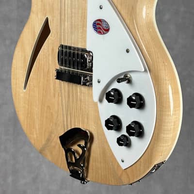 Rickenbacker 360/12 Semi-Hollowbody 12-String - Maple Glo image 4