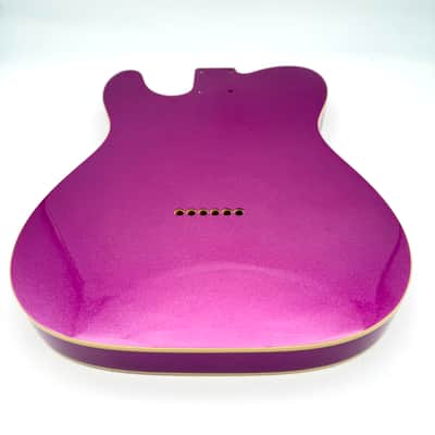 HooDoo Telecaster Body Alder Bound Metallic Purple Light htb6417 image 7