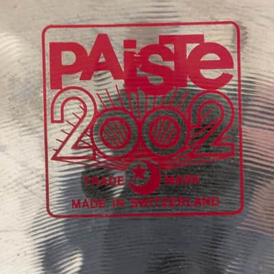 Paiste 15" 2002 Wild Hi-Hat Cymbals (Pair) 1980 - 2011 - Brilliant image 5