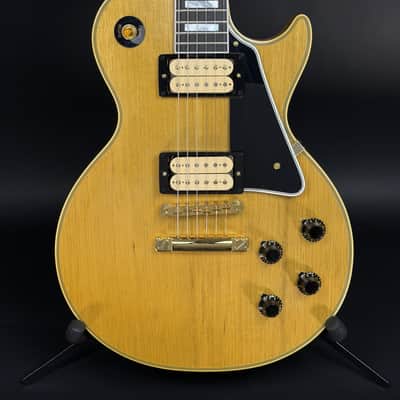 Gibson Custom Limited Edition 1957 Les Paul Custom Reissue VOS - Antique Natural image 2