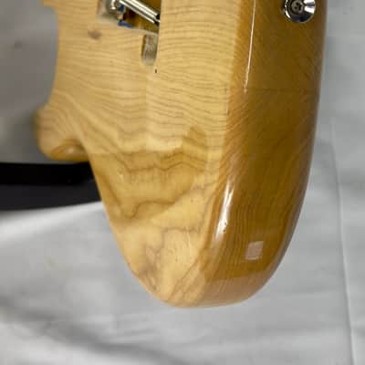 Antonio Tsai Strat Style Electric Guitar Body Loaded - Natural image 9