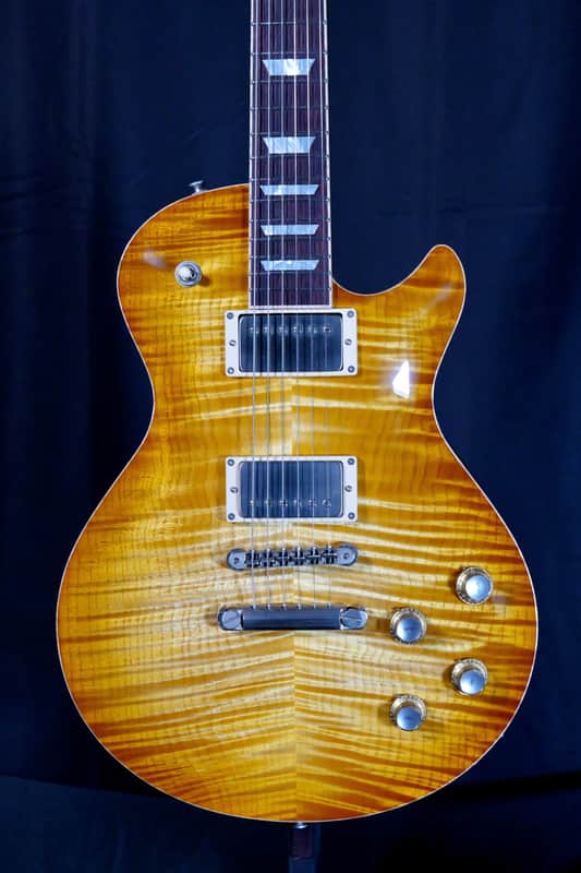 Patric James Eggle Macon Carve Top SC Lemon Burst image 1