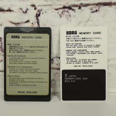 Korg M1 Orchestra 1 MPC-04 Program/Combination Card & MSC-04 PCM Data Card image 2