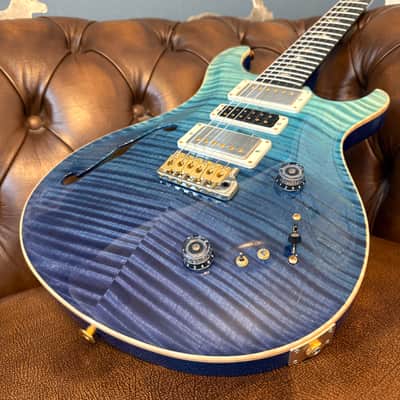 2021 PRS Wood Library Special 22 Semi Hollow - Blue Fade image 5