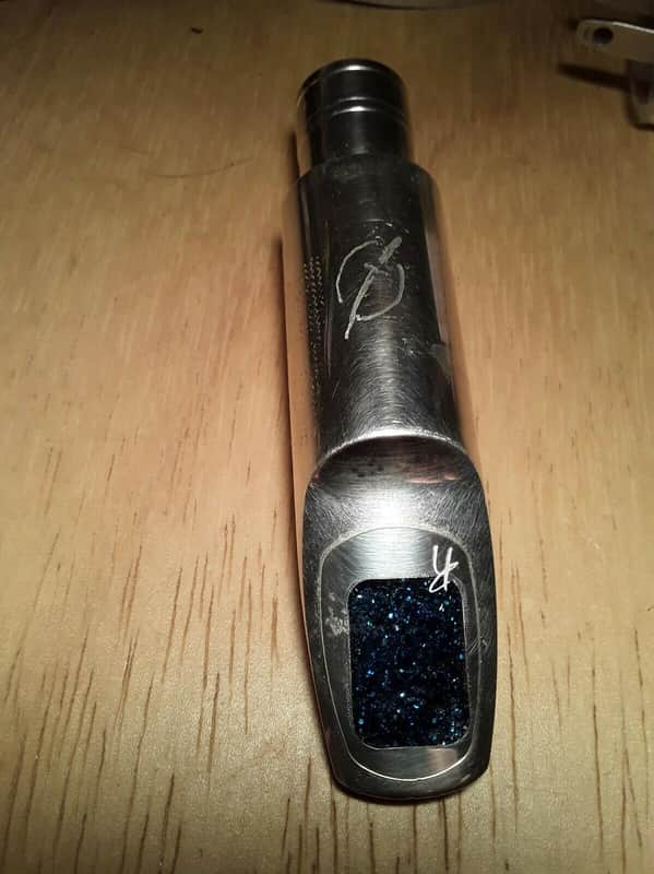 Arnold Montgomery early tenor sax mouthpiece Refaced to 7* 105 image 1