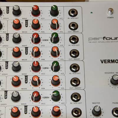Vermona Perfourmer MKI 2010s - Silver - Rare image 5