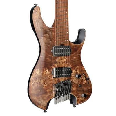 Ibanez QX527PB Quest 7-String Electric Guitar with Gig Bag Antique Brown Stain image 8