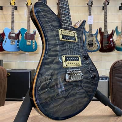 Brogi Vanguard Custom Guitar 2007 Black Transparent image 2
