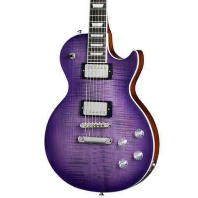 Epiphone Les Paul Modern Figured Guitar w/ Gig Bag - Purple Burst image 1