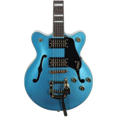 Gretsch G2655T Streamliner Center Block Junior Electric Guitar with Bigsby Tremolo, Riviera Blue image 4