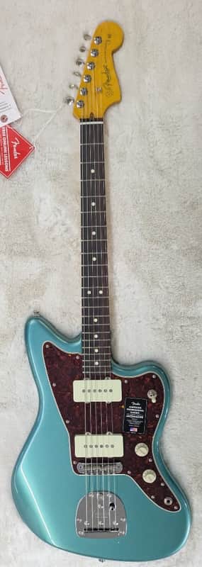 Mint Fender American Professional Classic Jazzmaster, Faded Sherwood Green Metallic