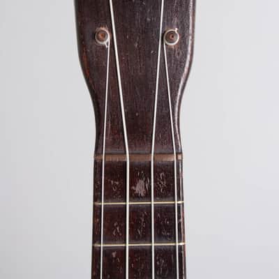 Regal  Soprano Ukulele (1920s), black gig bag case. image 5