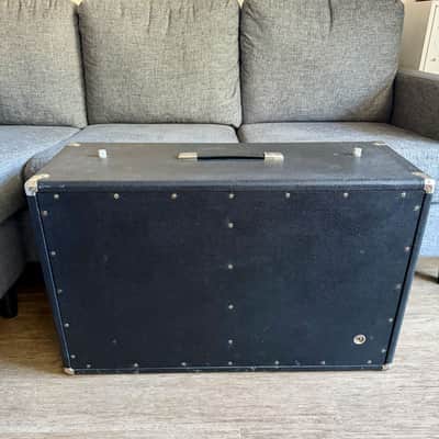 Fender Bassman 2-Channel 50-Watt 2x12" Piggyback Guitar Amp 1964 - 1966 Black Panel image 4