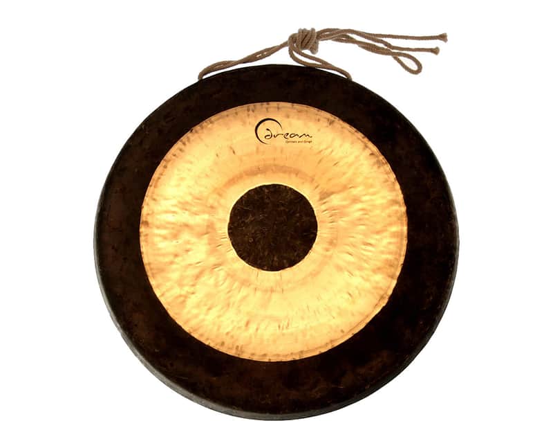 Dream Cymbals CHAU24 24" Black Dot Chau Gong image 1