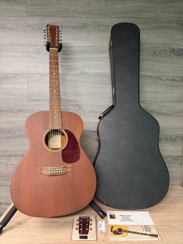 2000 Martin J12-15 Jumbo Mahogany Acoustic 12-String Guitar w/ Case #3027 image 1