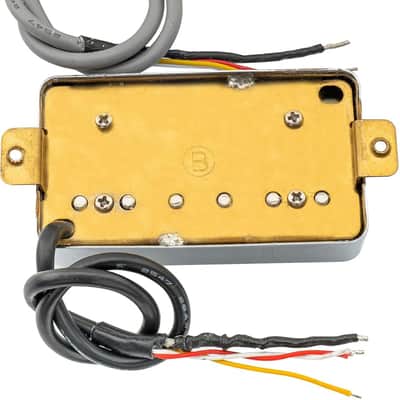 Wilkinson WOCHB Ceramic Guitar Humbucker Pickup Neck Bridge Pickups Set for Les Paul LP SG Style Electric Guitar, Chrome image 4