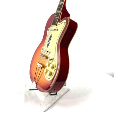 Used Kay K161V Semi-Hollow Electric Guitar Cherry Sunburst image 5