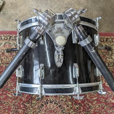 Rogers Big R 4-Piece Black Drum Set image 10