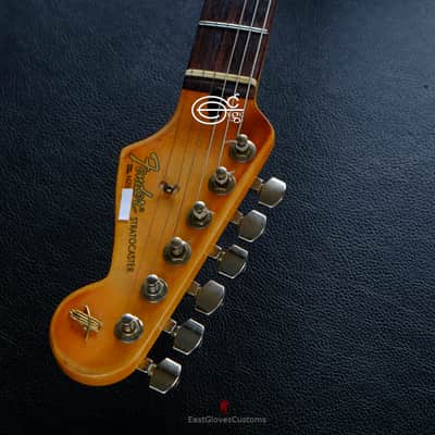 Fender Stratocaster Yellow Heavy Aged Relic image 17