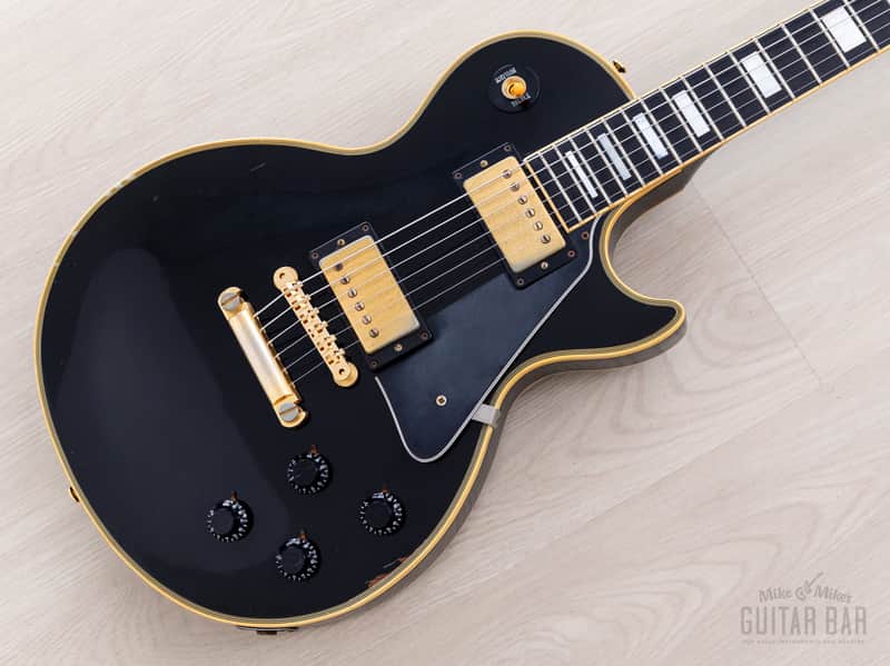1992 Gibson Pre-Historic ‘57 Les Paul Custom Black Beauty LPB7 w/ '57 Classic PAFs & Case image 1