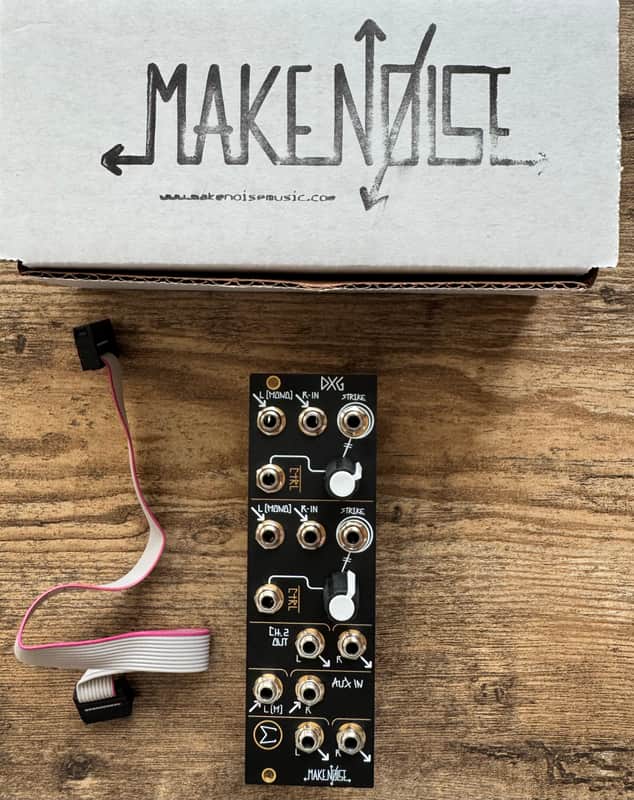 Make Noise DXG (Analog Dual Stereo Low Pass Gate and Mixer) 2026 - Black image 1