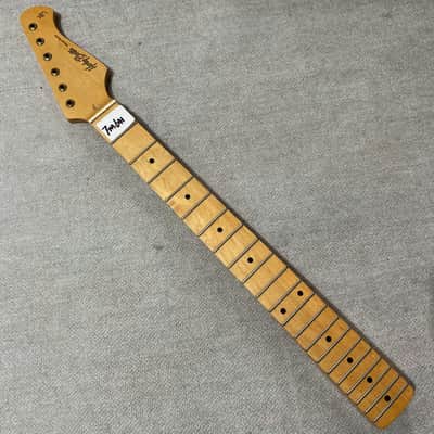 Harley Benton Guitar Strat Style Maple Neck, 21 Frets Fingerboard image 1