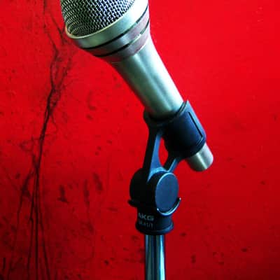 Vintage 1970's AKG D320B dynamic "hyper" cardioid microphone w accessories D330BT D1000E D190E image 7
