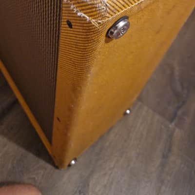 Fender Blues Deluxe Reissue 2-Channel 40-Watt 1x12" Guitar Combo 2005 - Present - Tweed image 13