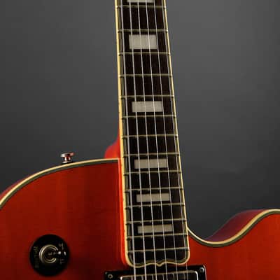 2009 Epiphone Emperor Swingster Sunrise Orange image 7
