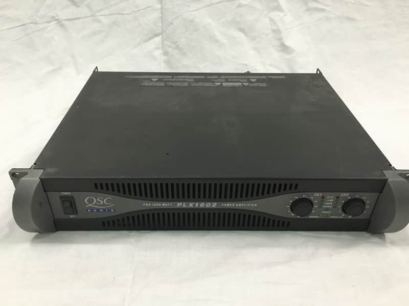 QSC PLX-1602 2-Channel 1600 watt Power Amplifier PLX1602 AMP | Reverb