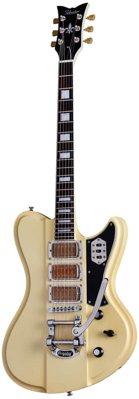 Schecter Ultra-III Ivory Pearl image 1