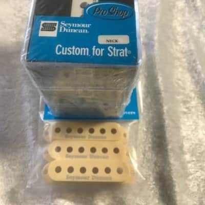 Seymour Duncan Custom Staggered Strat CreamSet SSL-5 Calibrated Single Coil Set ( CREAM COVERS ) image 2