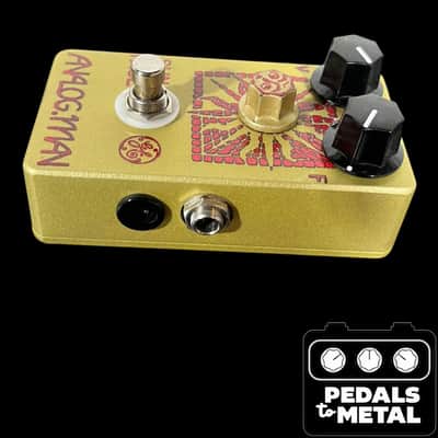 Analogman Sun Face GE Germanium Fuzz with Sun Dial Knob 2015 - 2021 - Gold X16798 image 5