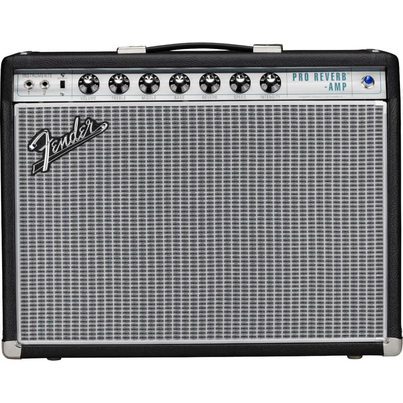Fender '68 Custom Pro Reverb 1x12" 40 Watt Tube Guitar Combo Amplifier image 1