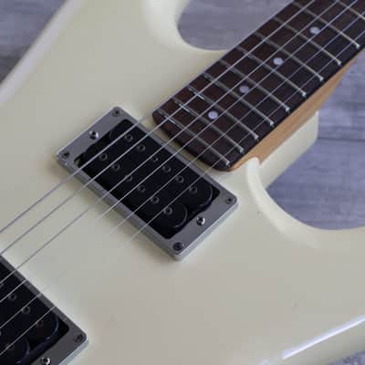 1985 Squier Japan Contemporary Series HH Stratocaster w/Kahler (White) image 6