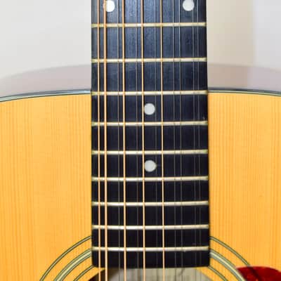 Ibanez PF512 12-String Dreadnought Acoustic Guitar, Natural image 7