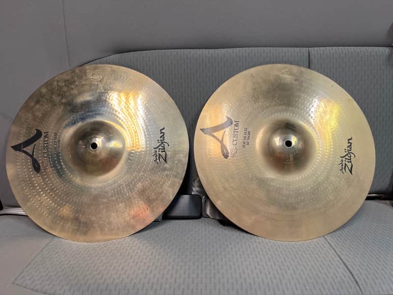 Zildjian 14" A Custom Hi-Hat Cymbals (Pair)