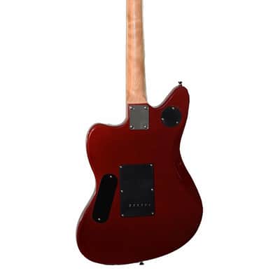 Glen Burton GE39-JG-WR Basswood Offset Body Maple Neck 6-String Electric Guitar w/Strap, Cable &Pick image 2
