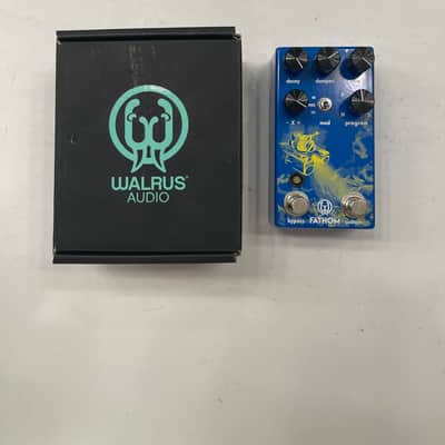 Walrus Audio Fathom Multi Function Reverb Neon Edition Guitar Effect Pedal image 1