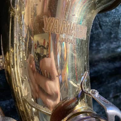Yamaha YAS-23 Alto Saxophone MIJJapan w/ Case 1990s? - Gold image 4