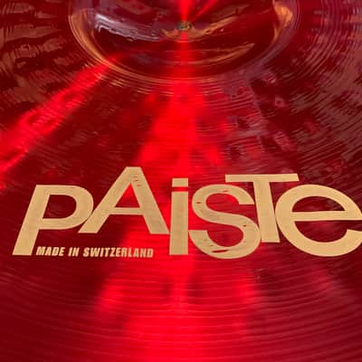 Paiste 24" Color Sound 900 Red Mega Ride Cymbal image 6