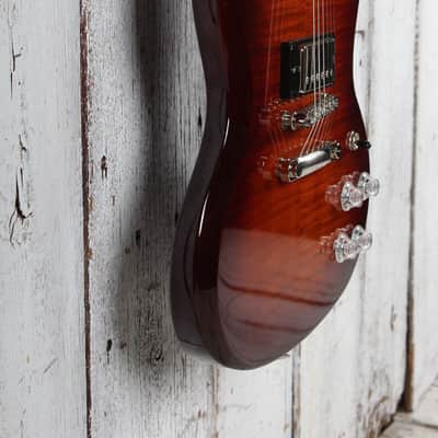 Epiphone SG Modern Figured Electric Guitar Mojave Burst with Gig Bag image 9