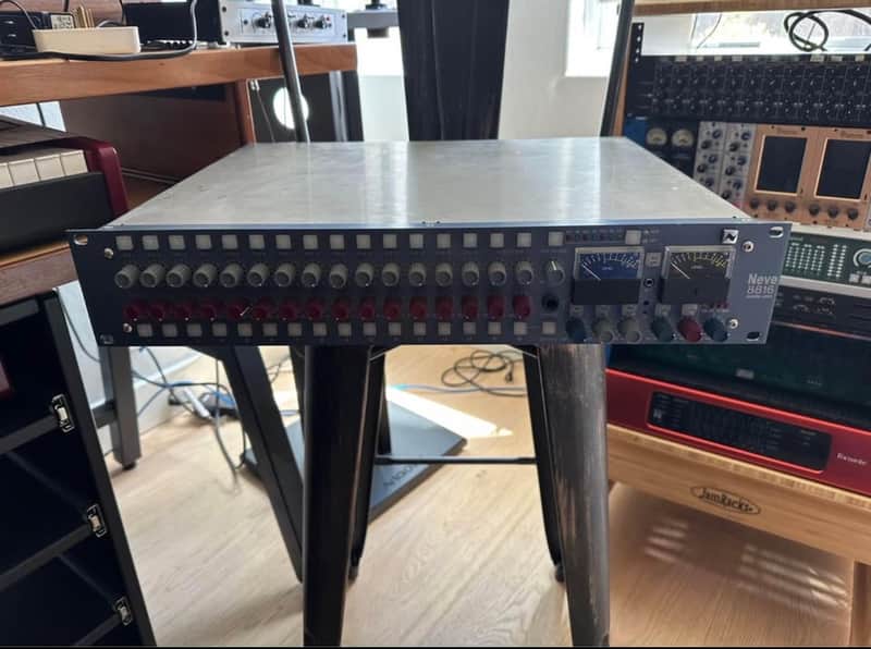 AMS Neve 8816 16-Channel Summing Mixer 2010s - Blue image 1